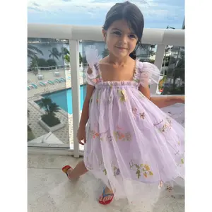 05 - Purple Flower and Butterfly Dress