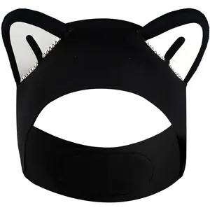 Diving Headband Cat Ears Swimming Headband for Women Kids, 2mm Neoprene Wetsuit Hood - Keeping Water Out - Hold Earplugs in - Secure Ear Plugs for Scuba Dive Snorkeling Swimming Surfing