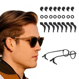 Ear Grips Eyeglass Holders.Comfortable Soft Silicone Glasses Grips for Gaming Glasses,Reading Glasses,Optical Frames school gift SpringStatements, Glasses Grips