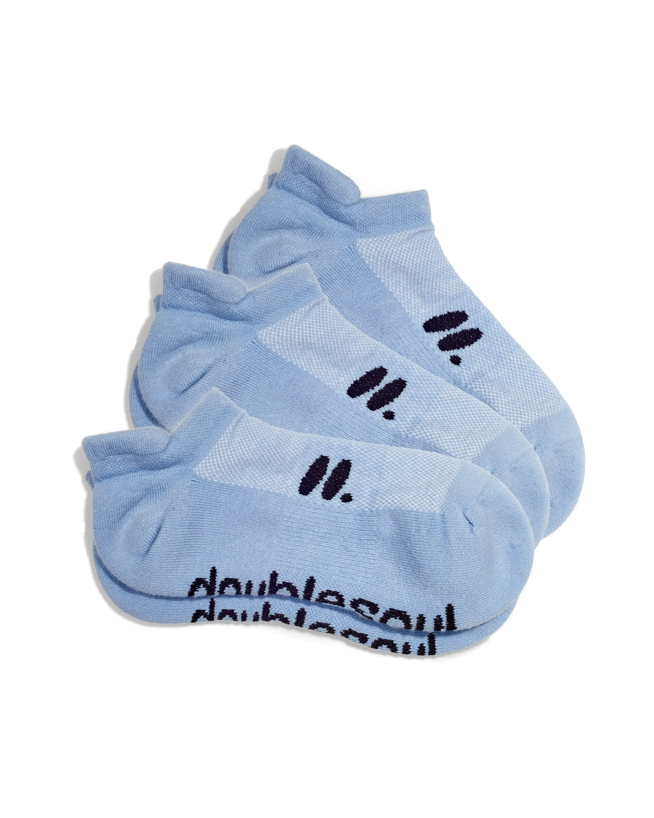 doublesoul Low Cut Socks Pack Solid