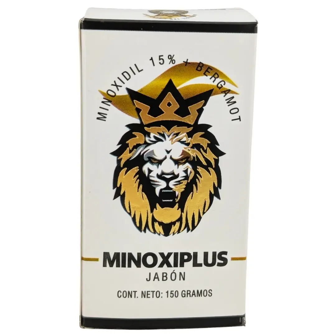 Minoxiplus Minoxidil 15% + Bergamot Soap Bar 5.29oz. (150grs)