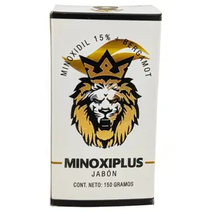 Minoxiplus Minoxidil 15% + Bergamot Soap Bar 5.29oz. (150grs)