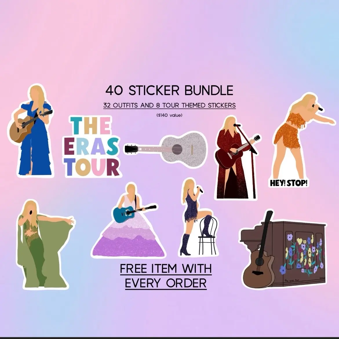 Eras 40 Sticker Pack