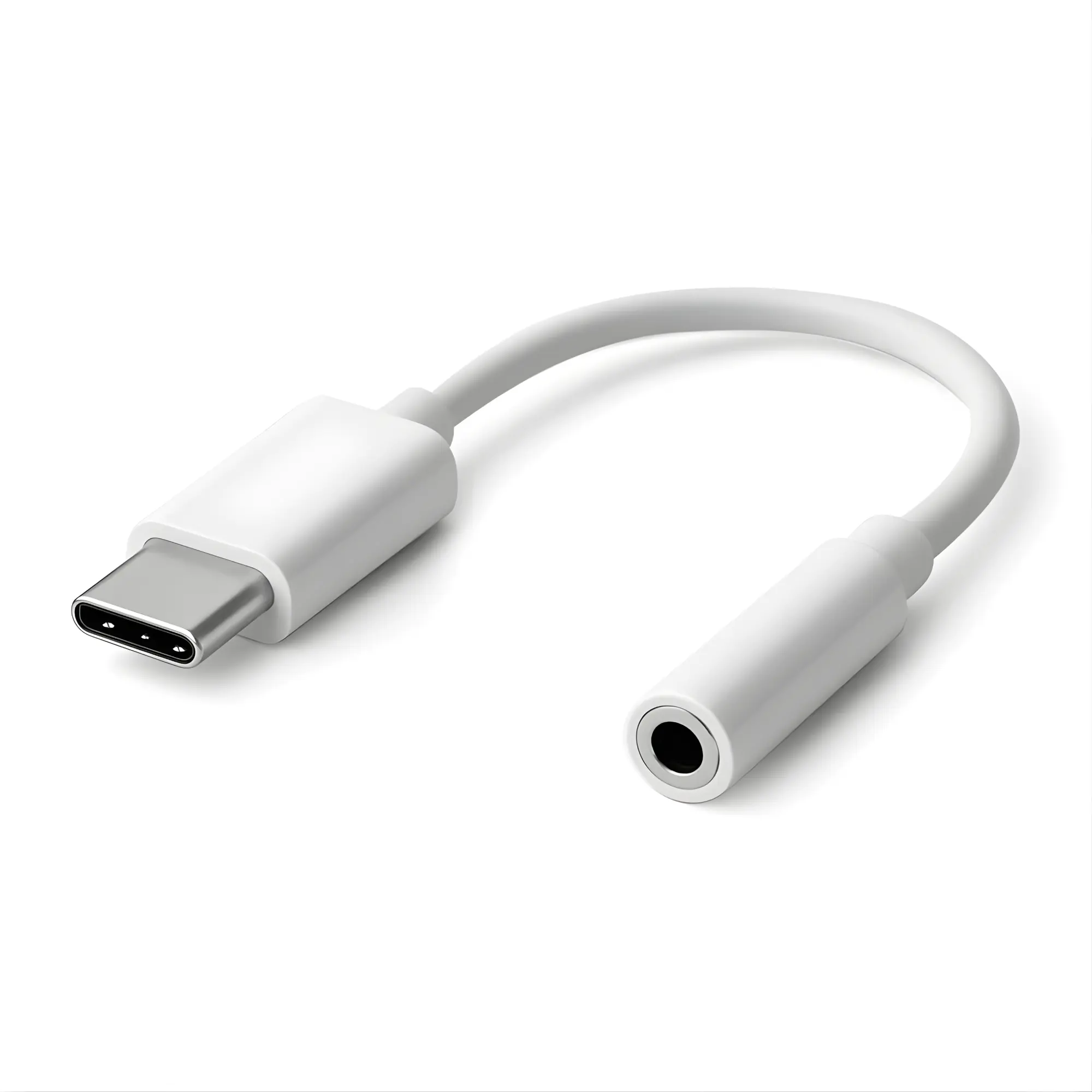 USB-C to 3.5mm Audio Headphone Adapter, Type-C to Headphone Jack AUX Audio Dongle Cable Compatible with iPhone 17 Pro Max/16/15, Samsung Galaxy S25 Ultra/S24/S23, Pixel, iPad Pro