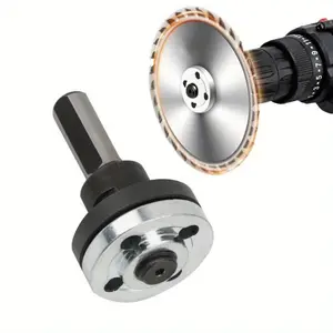 10mm Electric Drill Conversion Adapter for Angle Grinding Tool, Metallic Connecting Rod Kit, Cutting Disc Polishing Wheel Grinding Connecting Adapter, Car Repair Tool, Grinding Cutting Blade, for Angle Grinders, Power Tool