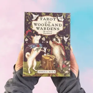 Tarot of the Woodland Wardens 78-Card Deck & Guidebook by Jessica Roux Enchanted World of Woodland Creatures for Nature Lovers