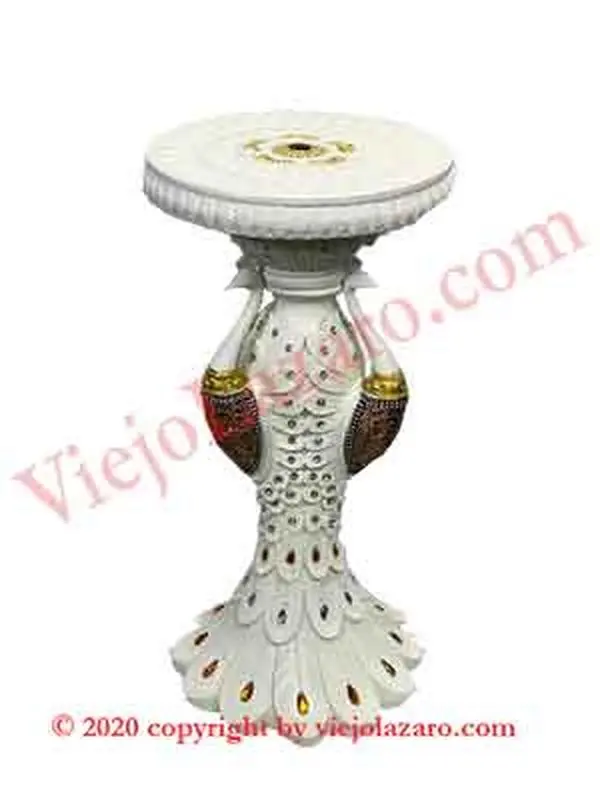 Obatala Peacock Pedestal