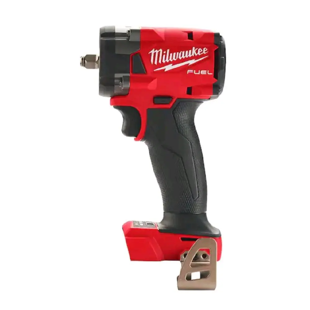 Milwaukee M18 FUEL Gen-3 Lithium-Ion Brushless Cordless 3/8 in. Impact Wrench (Tool-Only) with Friction Ring, 4.8 in. L, 4-Mode Drive Control, Up to 250 ft./lbs. Torque, Quick & Easy Socket Changes, Variable Speeds, Bolt Removal Control, Gen-3 Tool