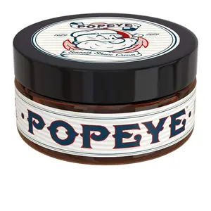 Popeye Shaving Co Shave Cream for Men - 8 oz Sandalwood Scent, Smooth Shaving Experience for Razor Burn & Prevents Irritation Aftershave Comfort