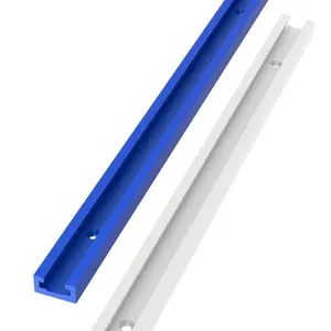 Double-cut Profile T Track, Universal T Track for Woodworking Parts, Miter Track Sliding Nut T-slider for T Slot T Bolt and Nut