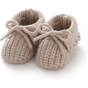 Baby Booties Newborn Infant Sock Shoes Hand Knitting Crochet Boy and Girl Cozy Shoes