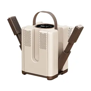 6-Arm Foldable Shoe Dryer with Timer 360° Circulating Air Drying Constant Temperature for Shoes Socks & Gloves US Plug 110V-130V