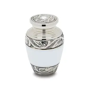 Grecian White Token Urn