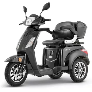 VEVOR Heavy Duty 3-Wheel Mobility Scooters for Seniors Adults, 500lbs Capacity, 21.5 Miles 3-Speed Long Range, 1000W All Terrain Electric Recreational Scooter Wheelchair, 20 Max Climbing CapacityVEVOR Super Brand Day
