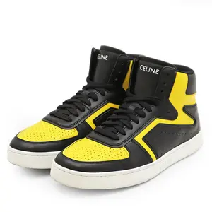 Pre-owned Celine Calfskin Small Leather Goods CT 01 Leather Sneaker