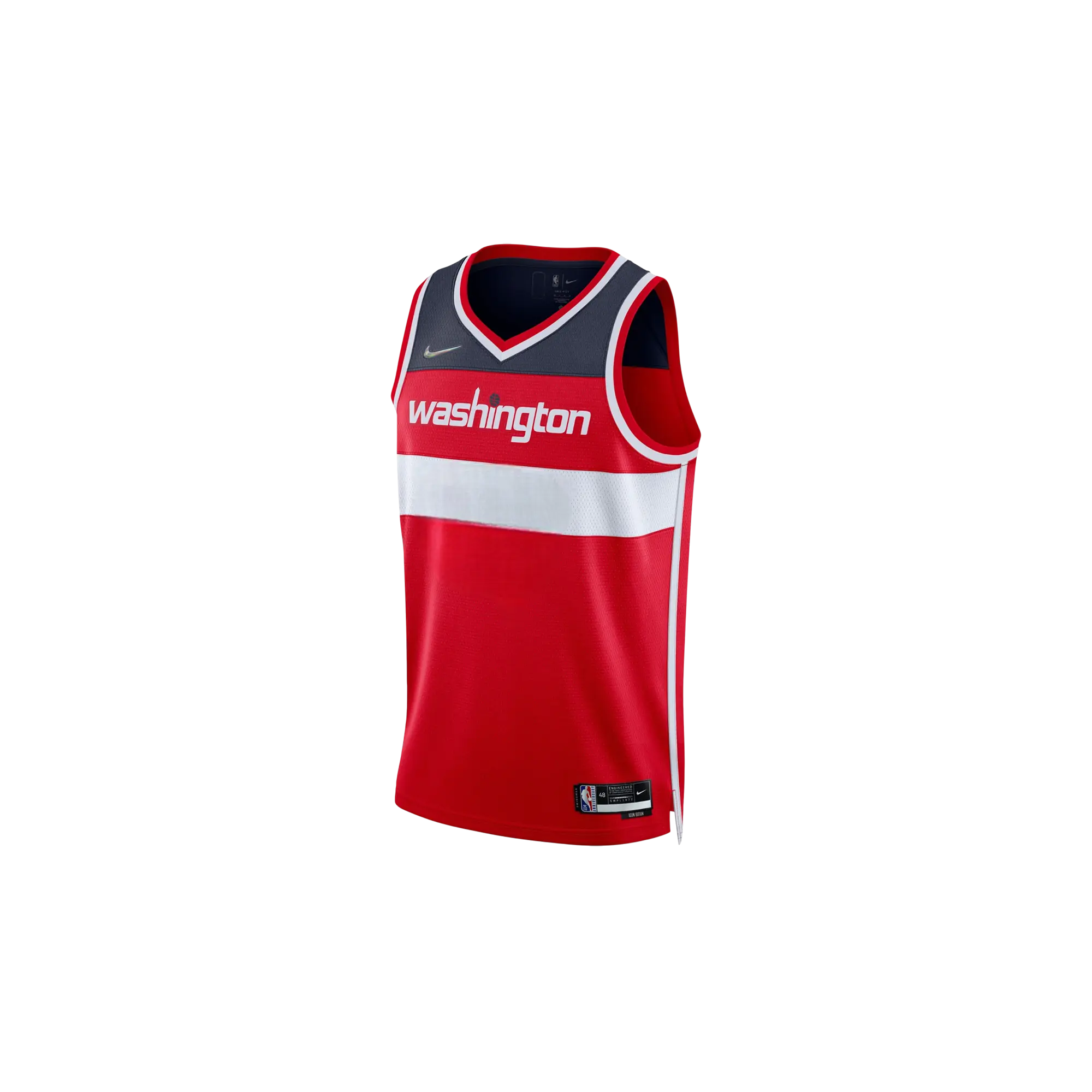 NBA Washington Wizards 2021/22 Diamond Icon Swingman Jersey "Red / Navy" DN2634 657