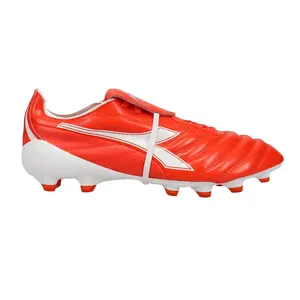 diadora Mens Brasil Elite Tech Italy Lightweight Performance Firm Ground Soccer Cleats Cleated - Red