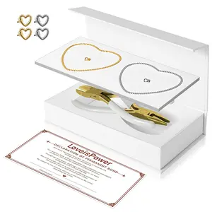 Romantic Permanent Couple Bracelet with Lock Clasp – The Perfect Gift for Dates, Valentine’s Day, Available in Gold or Silver to Match Your Style