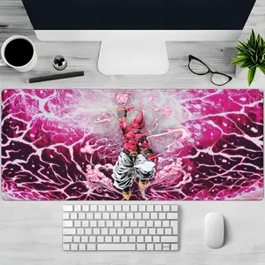 Majjin Buu Pink Energy Desk Mat, Drragon Ball Z Anime Gaming Accessories For Men Women, Gaming Mousepad, Gamer Gift Idea | GN160126.R0412.ID01