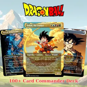 MTG Proxy 100+ Card Commander Deck – Dra..gon B.all Saiyan Power Theme Ready to Play Perfect Gift for TCG Players & Collectors