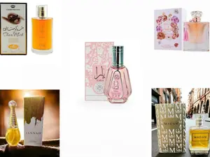 5 pack bundle of Al rehab choco musk 50ml, yara 50ml, jannah 25ml, madam 25ml, random selection based on availibilty.
