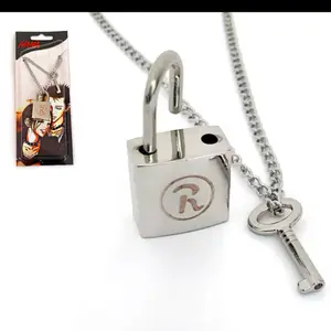 Nana Anime Ren Necklace with Lock Pendant and Key