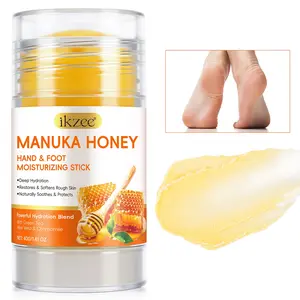 Ikzee Macadamia Honey Coconut Hand & Foot Moisturizing Care Stick 40g, Deep Hydration, Repairing & Softening Skin, Fast Absorbing Balm for Dry Cracked Skin