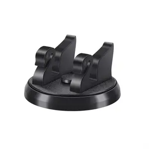 360 Degree Rotating Dashboard Car Phone Holder, Universal Fit Smartphone Mount, Adjustable Angle Stand for Safe Driving