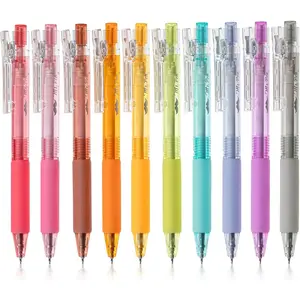 - Retractable Gel s, 10 Pack, Candy Color Ink, Fine Point 0.5 mm,  Dry, Smooth Writing, Cute s for Drawing, Writing Planner and School Supplies