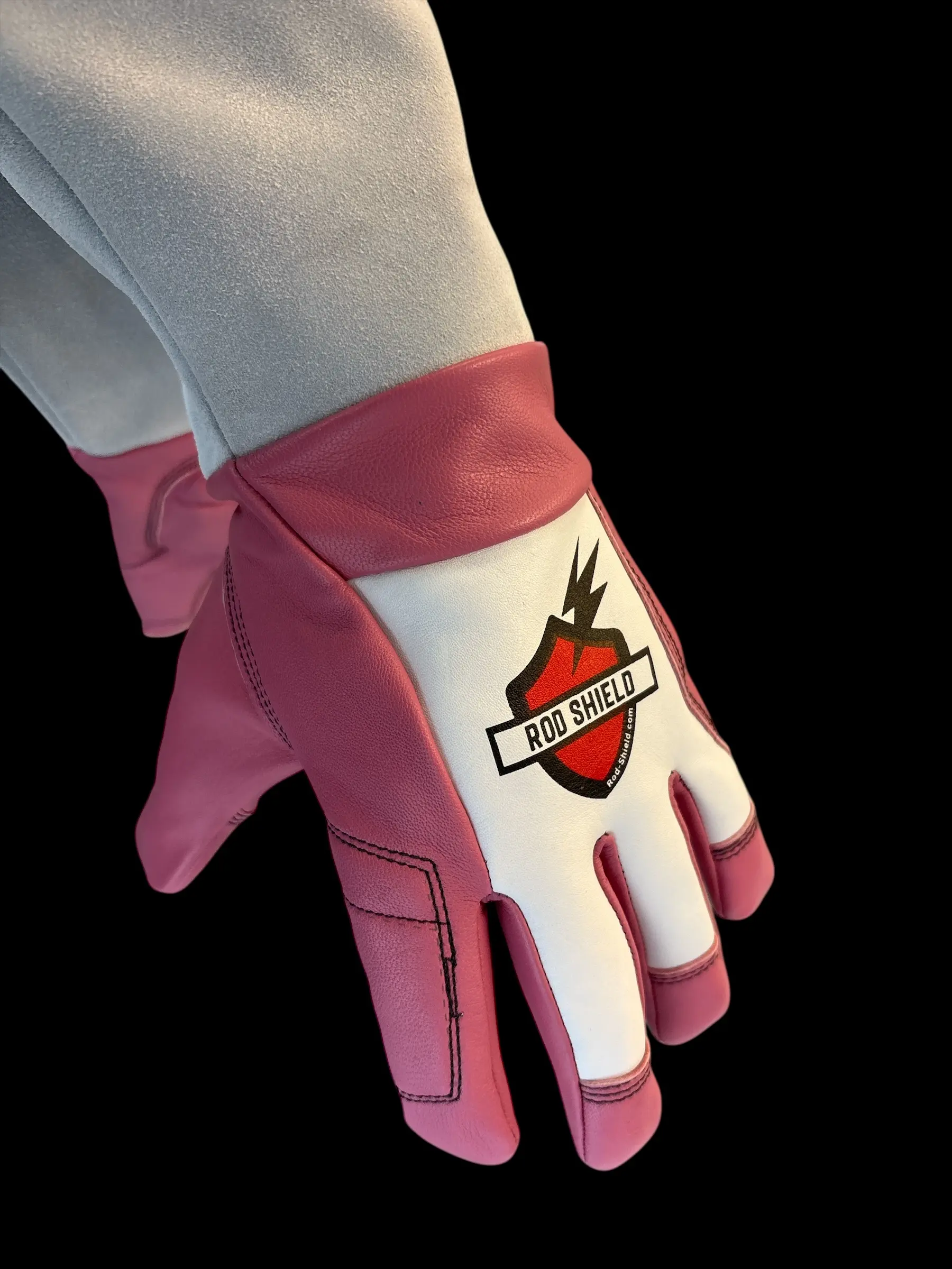 Rod Shield Pink Stick Welding Gloves Rod Shield Pink Stick Welding Gloves