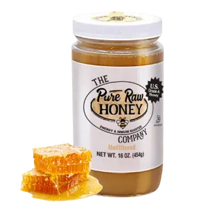 Raw Unfiltered honey 16oz