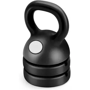 Adjustable Kettlebell Weight Set: 3-in-1 Kettlebells (5lbs 8lbs 12lbs) for Home Gym Full-Body Workout Strength Training Weight Loss |   Good for Beginners