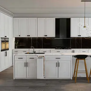 10-Foot Liberty Shaker White Kitchen