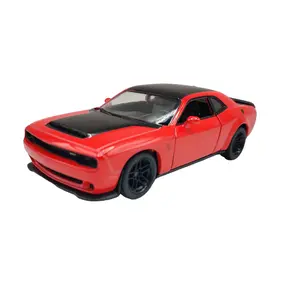 KINSMART 2023 Dodge Challenger SRT Demon 170 Diecast Metal Classic Toy Vehicle 1:40 Scale Authentic Design Openable Doors Interactive Playtime Fun