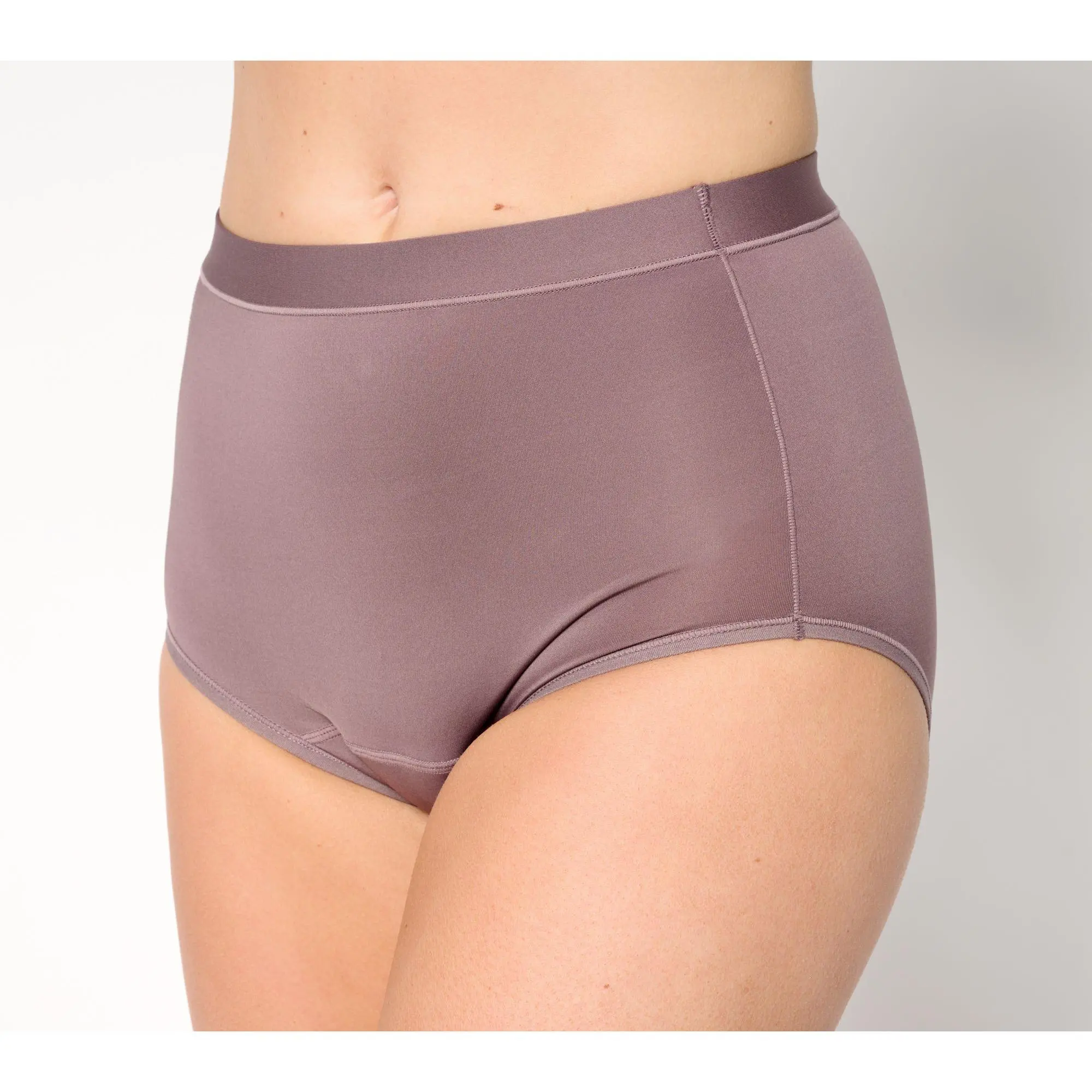 Breezies Natural Curve Leak Proof Full Brief Panty Set of 3