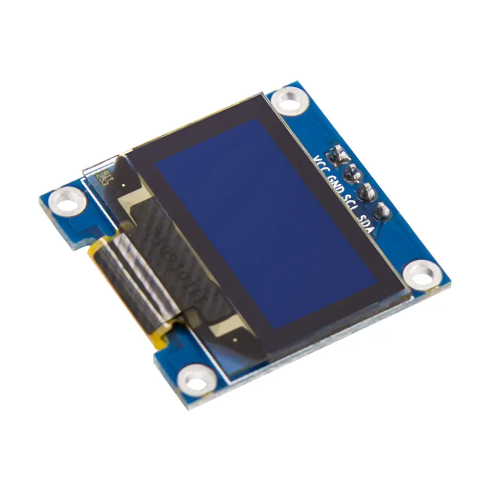 SSD1306 0.96" Blue I2C OLED Display Module 4-Pin for Arduino, Raspberry Pi & ESP32