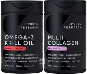 Multi Collagen w/Biotin + Krill Oil Bundle