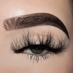 Fluffy Strip Lashes 15mm-18mm Lengths Full Volume 1 Pair Faux Mink High Quality Eyelashes Reusable Versatile Styles Makeup Cosmetic