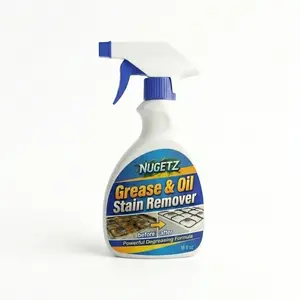 NUGETZZ Grease & Oil Stain Remover Spray – Powerful Kitchen Degreaser, Fast Acting Cleaner for Stove, Oven & Surfaces (16 oz)