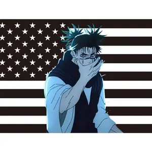 JJK Tapestry  Inspired Wall Art Poster, Cotton Linen Decorative Wall Hanging for Bedroom, Living Room, College Dorm & Club Decorvalentine's gift for bf