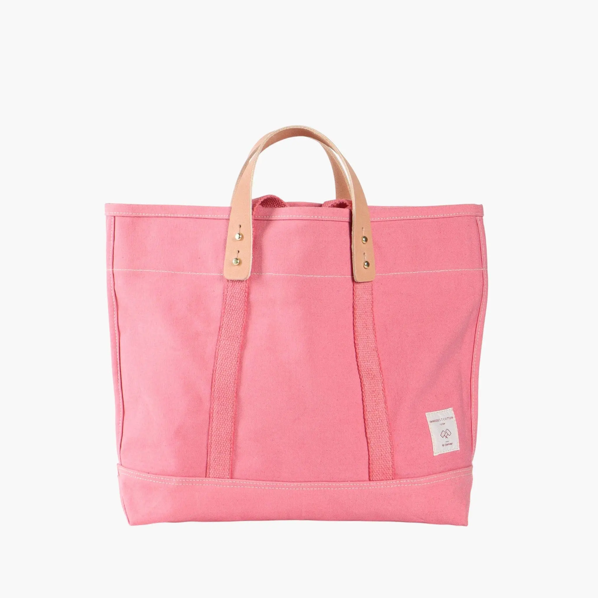 Small East West Tote | Flamingo