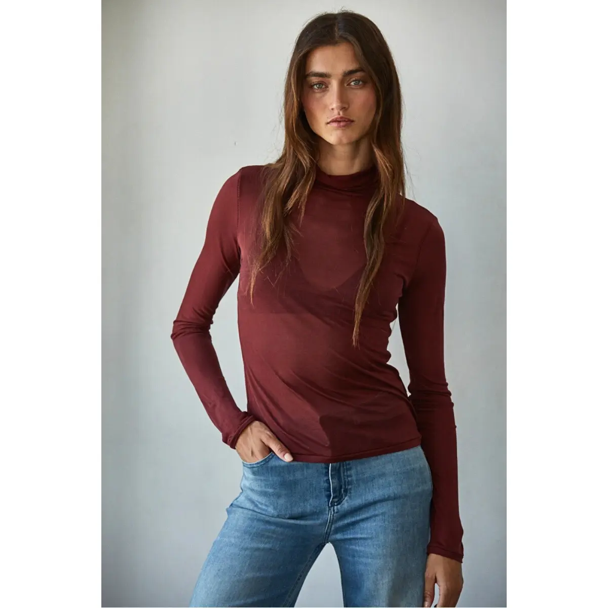 Tencel Turtleneck