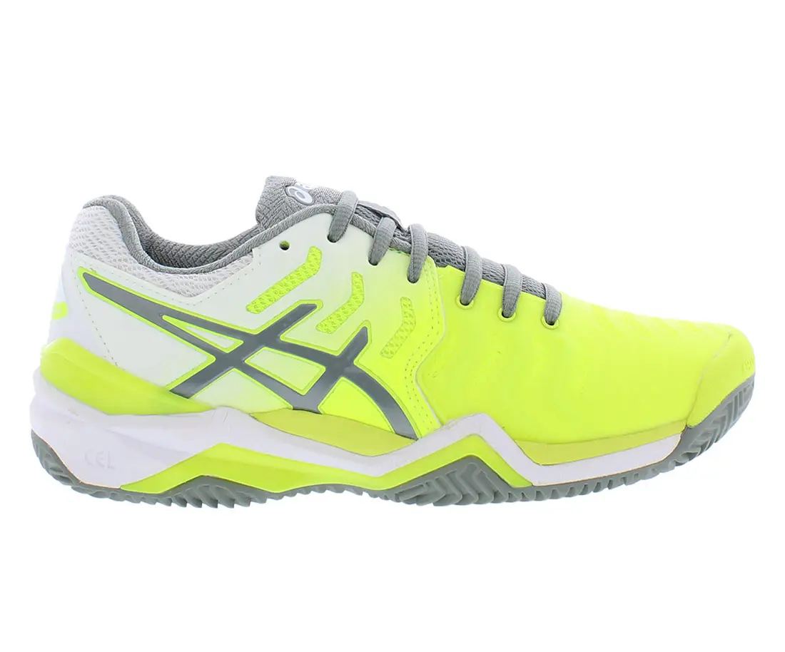 ASICS Women's Gel-Resolution 7 Clay Court Tennis Shoes, Athletic Sports Trainer and Sneaker Style Footwear, Sports Shoes, Casual, Closed, Walking Shoes