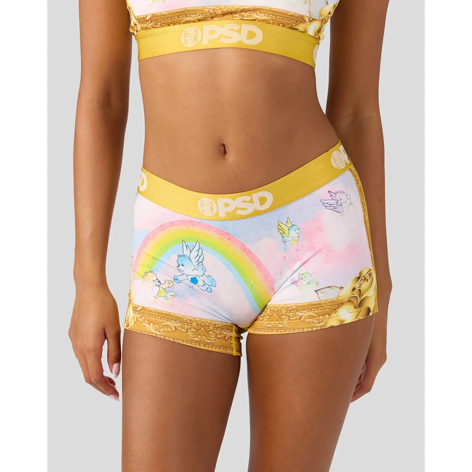 PSD Womens Care Bears - Heaven Boy Short Underwear - Comfortable, Breathable, Ultra-light Fabric