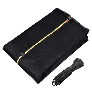 Yescom Trampoline Net Only(No Frame) 15' Trampoline Net Enclosure Safety 4 Arch/8 Poles
