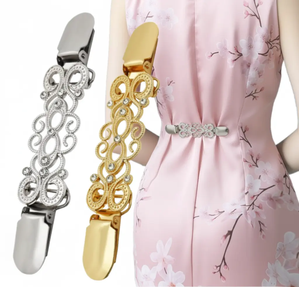 Dress Waist Cinch Clip, Adjustable Dress Tightener for Summer Dresses, Sweaters, Coats & Scarves