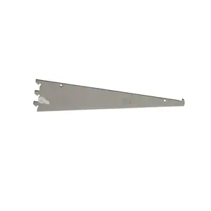 212 MAIN 12 in. Chrome Shelf Mounting Bracket with Nylon Stabilizer, Mounting Brackets