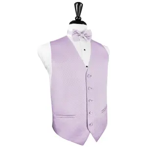 Lavender Venetian Tuxedo Vest