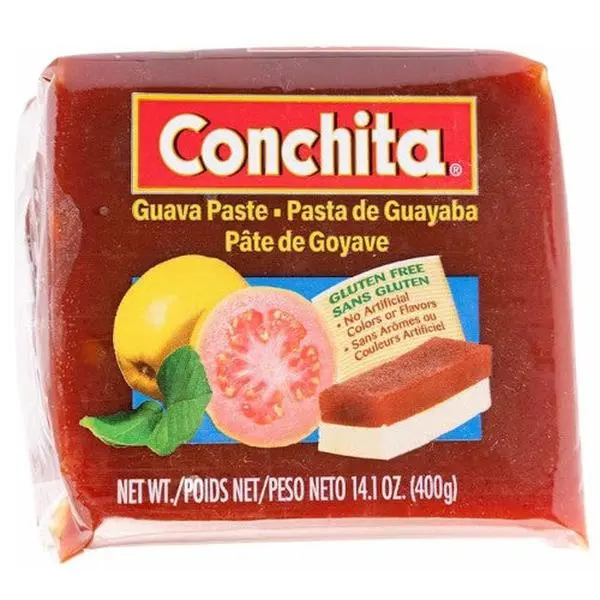 Badia Spices Conchita Guava Paste - 14.1 oz Pantry Staple, Cuban Tradition, Sugar-Infused Sweet Guava Pulp for Cheese Pairing & Dip