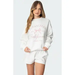 Edikted Women's Cali Bow Sweatshirt